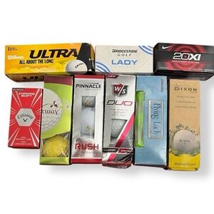 Mixed Lot Of New Golf Balls 24 Total Nike 20XI Chrome Soft Bridgestone Duo